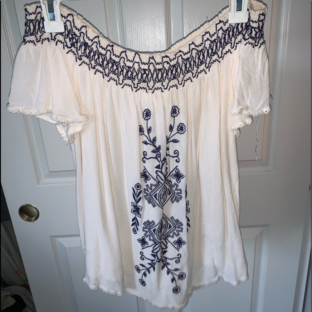 Off the shoulder top